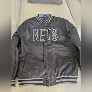Brand New BROOKLYN NETS NBA Sports Jacket Medium Large
